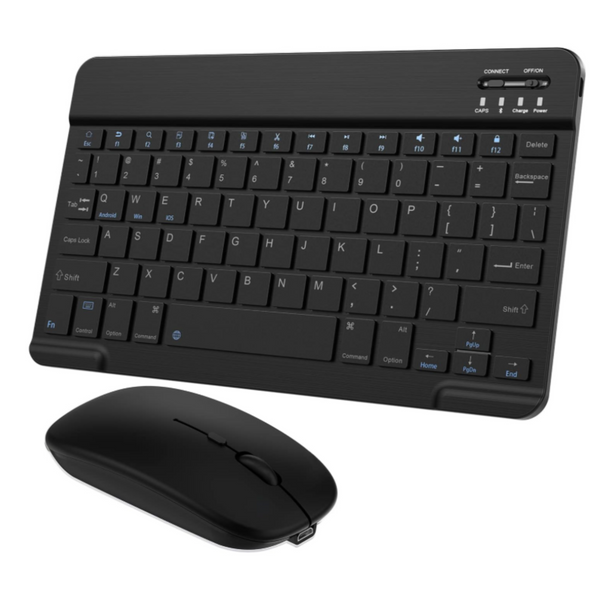 Bluetooth Keyboard and Mouse Combo Portable Rechargeable