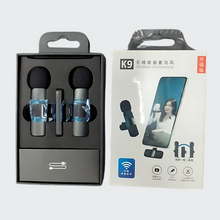 K9 Dual Microphone USB Type C & Iphone Connector Plug & Play