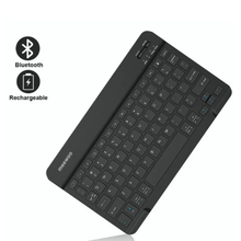 Mini Wireless Bluetooth Keyboard Mouse Combo - Bluetooth Mouse & Keyboard KIT - Rechargeable Wireless Bluetooth Keyboard Mouse For IOS Windows Android Tablet