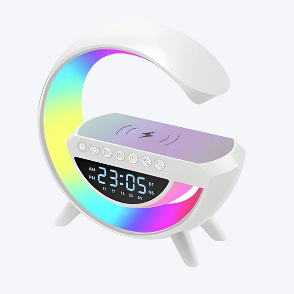 BT-3401 LED Wireless Phone Charger Bluetooth Speaker