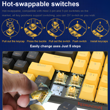 Redragon K688 RGB Mechanical Gaming Keyboard – 78 Keys