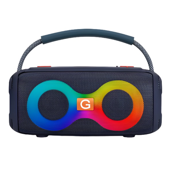 BT Speaker ET-312 with Colorful Lights Wireless BT Subwoofer Outdoor Portable High Volume Speaker