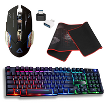 🎮3in1 RGB Gaming Combo – Keyboard, Mouse & XL Mouse Pad