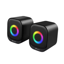 Kisonli X29 Double Speakers Blue Tooth, 5 in 1 Speaker with USB/BT/MIC/earphone Jack/rgb Light