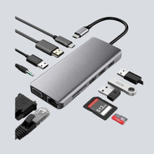 Multi Port Adapter 11 in 1 Type C HUB