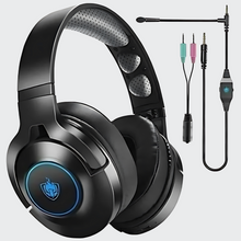 Phonikas Q9 50H Play Time On Single Charge Wireless Bluetooth Gaming Headphone